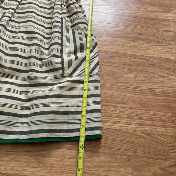 Anthropologie Maeve Striped Linen Blend Dress Size 0 EUC - Picture 13 of 14